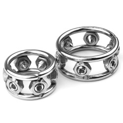 cock rings with 6 spikes heavy