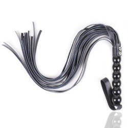 flogger with black gourd handle