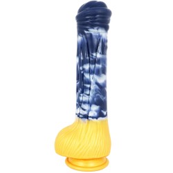 darkblue liquid silica gel dildo 08