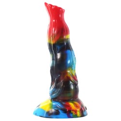 graffiti multicolor butt plug 04