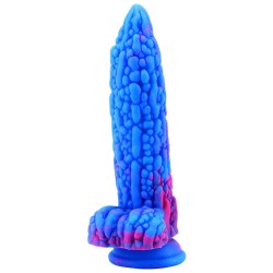 balsam pear colorful silicone dildo