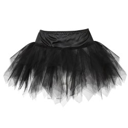 matched with corset gauzy skirt tutu skirt